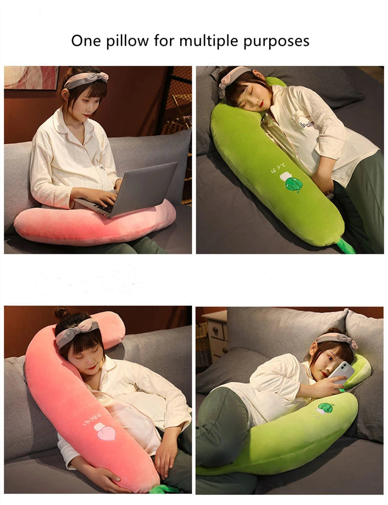 Soft Pregnant Sleeping Pillow Multifunctional Maternity Pillow Pregnant Women Waist Belly Protection Cushions Pregnacy Pillow