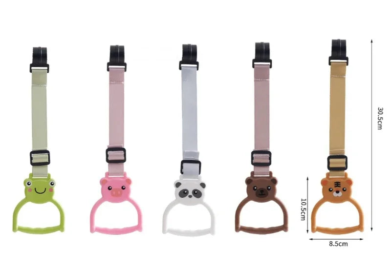 Baby Playpen Pull Up Rings Hand Ring for Baby Walking Assistance Crib Hanging Rings Toddler Stand Up Dangling Pull Up Rings
