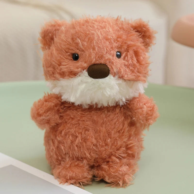 20cm Soft Furry Plush Toys Kawaii Cute Fox Owl Pig Lamb Chick Duck Stuffed Animals Toys Pp Cotton Plushies Dolls Gifts Children