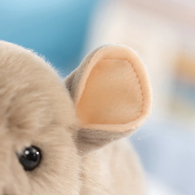 Wholesale Hot 40cm Kawaii Simulation Chinchillidae Plush Toys Soft Lifelike Chinchillas Mouse Stuffed Animal Toys Birthday Gifts