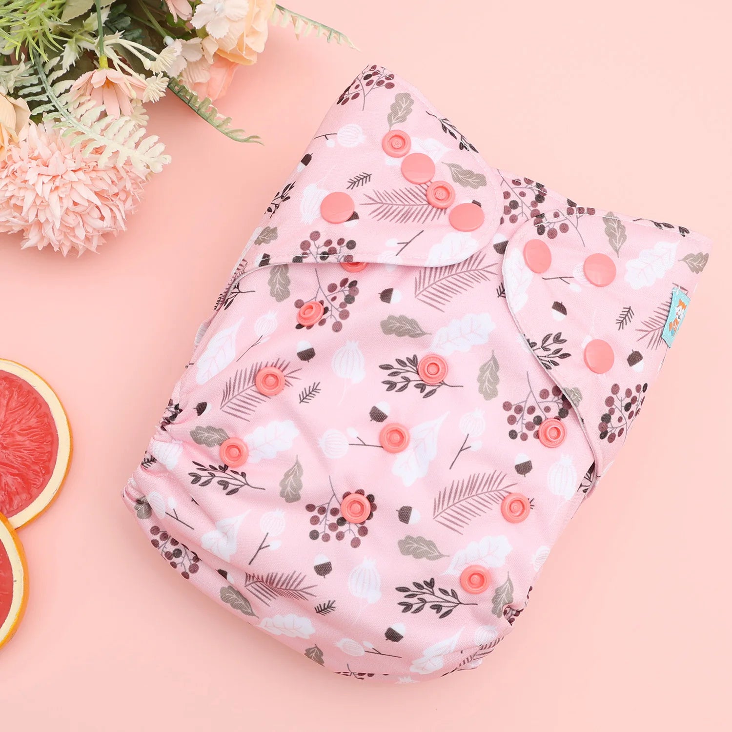 1pc ALVABABY AWJ Inner Summer Cloth Diaper for Baby Eco-friendly Cloth Nappy with Tummy Panel Reusable Baby Diaper Shell
