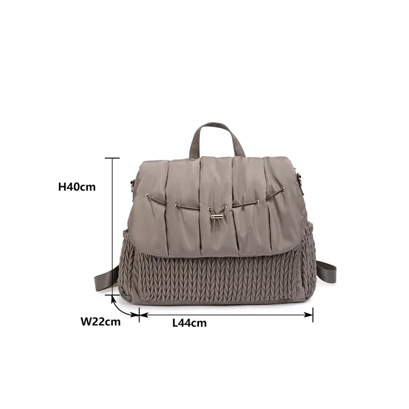 Diaper Bag Large Capacity Diaper Stroller Bag Waterproof Mummy Maternity Nappy Travel Bag Baby Nursing Multifunction Tote Bag