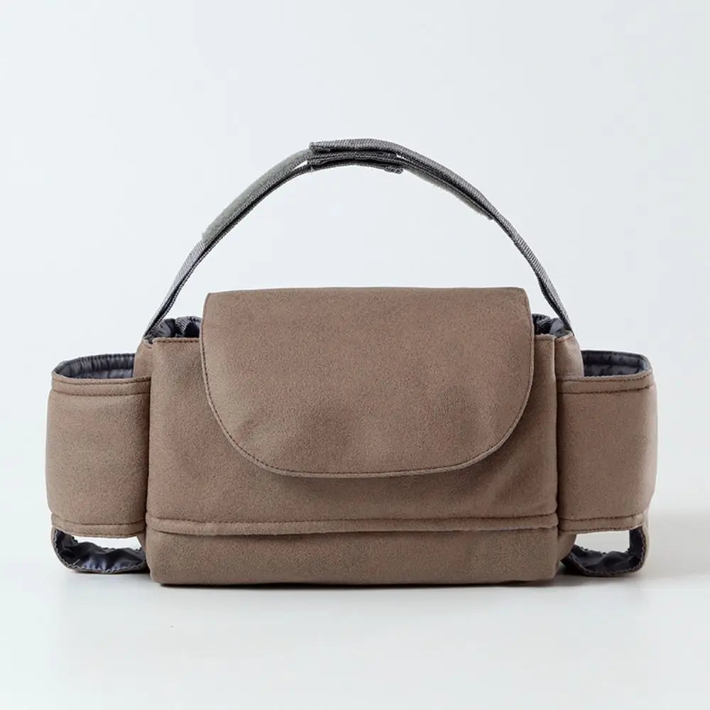 Large Capacity Baby Pram Organizer Multifunctional Insulated Pocket Stroller Hanging Bag wirh Tissue Bag Detachable Design
