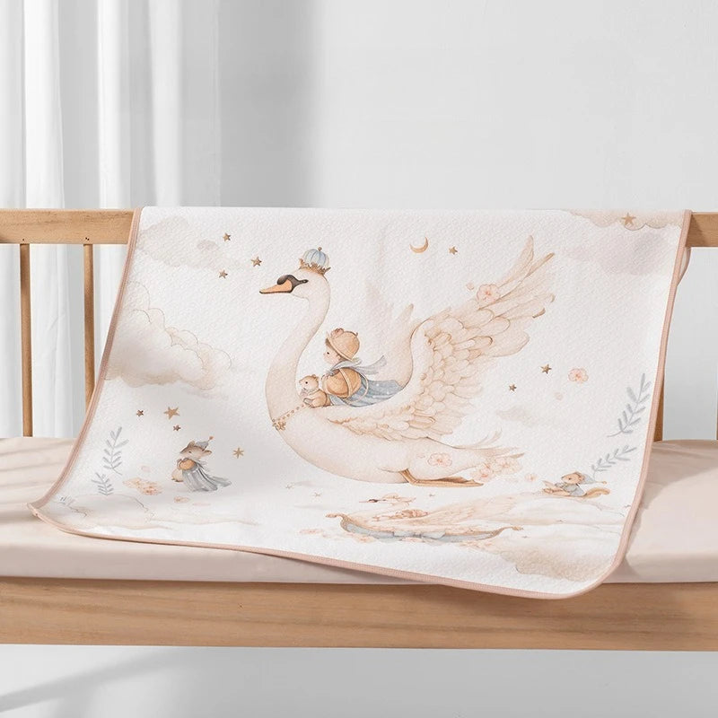 Cotton Baby Diaper Changing Mat Urine Pad Waterproof Breathable Large Size Children's Mattress Bedding Babies Accessories