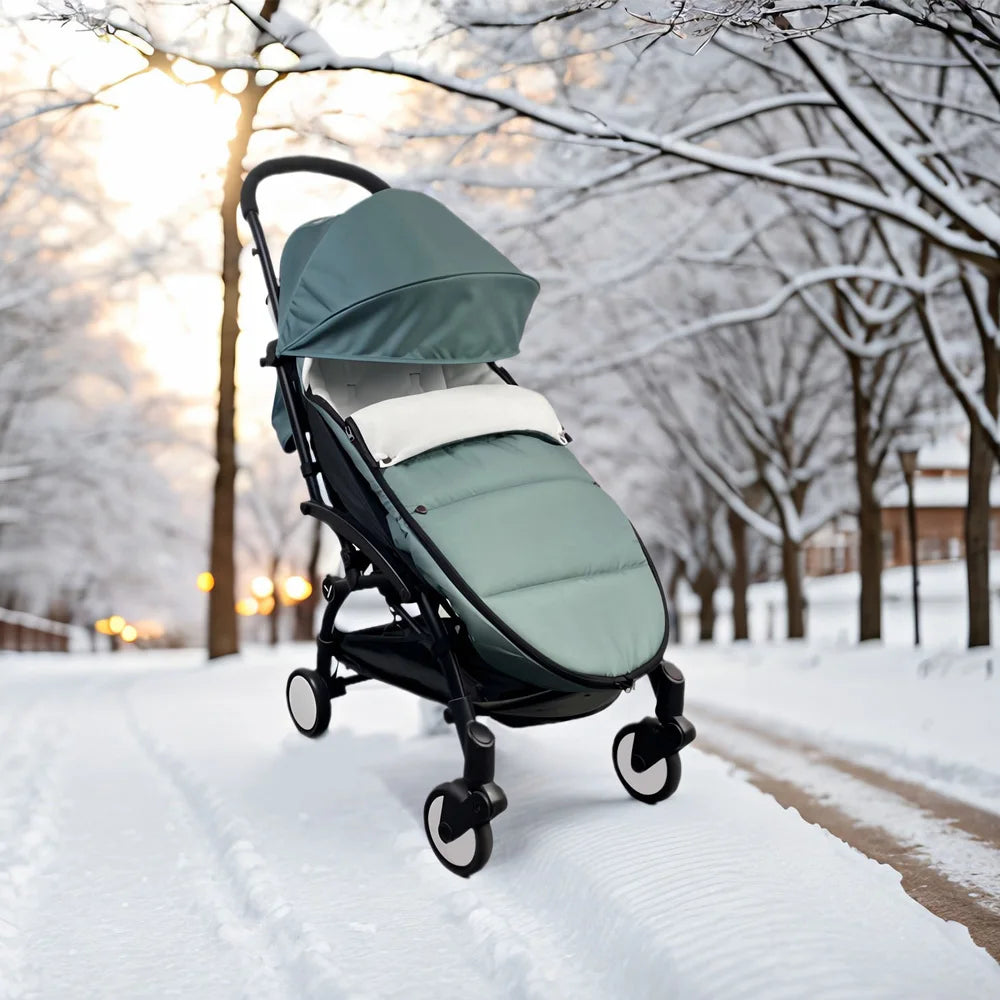 Universal 6-36M Winter Baby Stroller Footmuff Warm Sleep Sack Snowproof For Babyzen yoyo  Winter Baby Stroller Sleeping Bag
