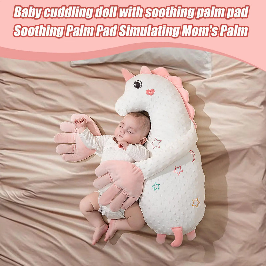 Automatic Soothing Palm Electric Sleep Buddy Soothing Doll with Remote Control 3 Gear Adjustable for Bedroom Indoor Home Baby