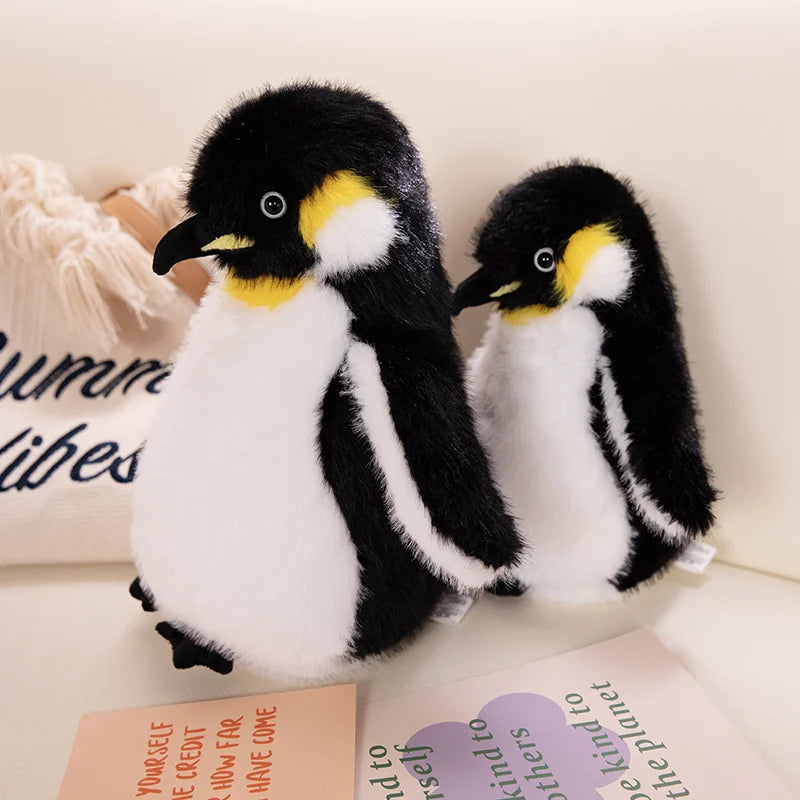 Kawaii Fat Penguin Plush Toy Soft Stuffed Animal Cute Baby Doll Kids Gift for Children Girls Huggable Birthday Toy