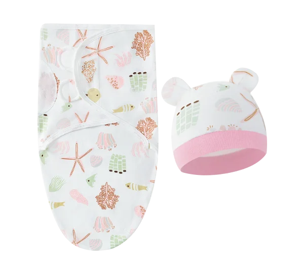 Soft Cocoon Newborn Baby Swaddle Wrap Warm Cotton Bedding Blanket Gentle on Skin Gentleman Baby Gift