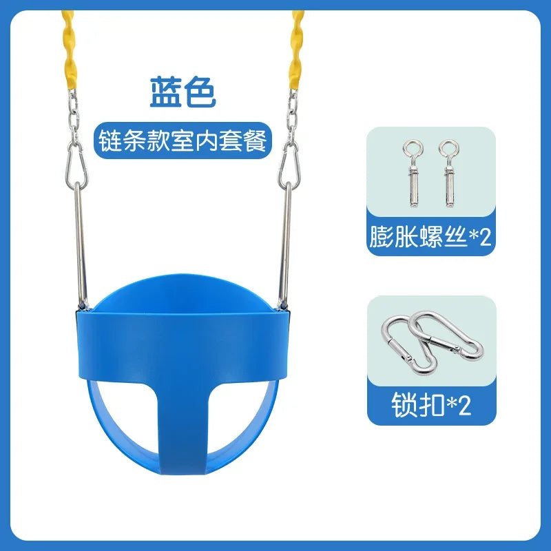 XL baby swing basket glider for indoor/outdoor use.