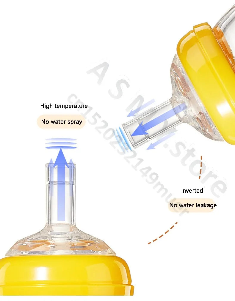 ANPEI for Pigeon 3 Wide Bottle Accessories/Nipple/Handle/Gravity Ball Straw Set