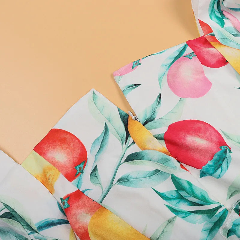 Summer Long Dress Robe Femme Casual Family Matching Outfits Boho Children's Clothing Beach Mother Daughter Dress Vestidos
