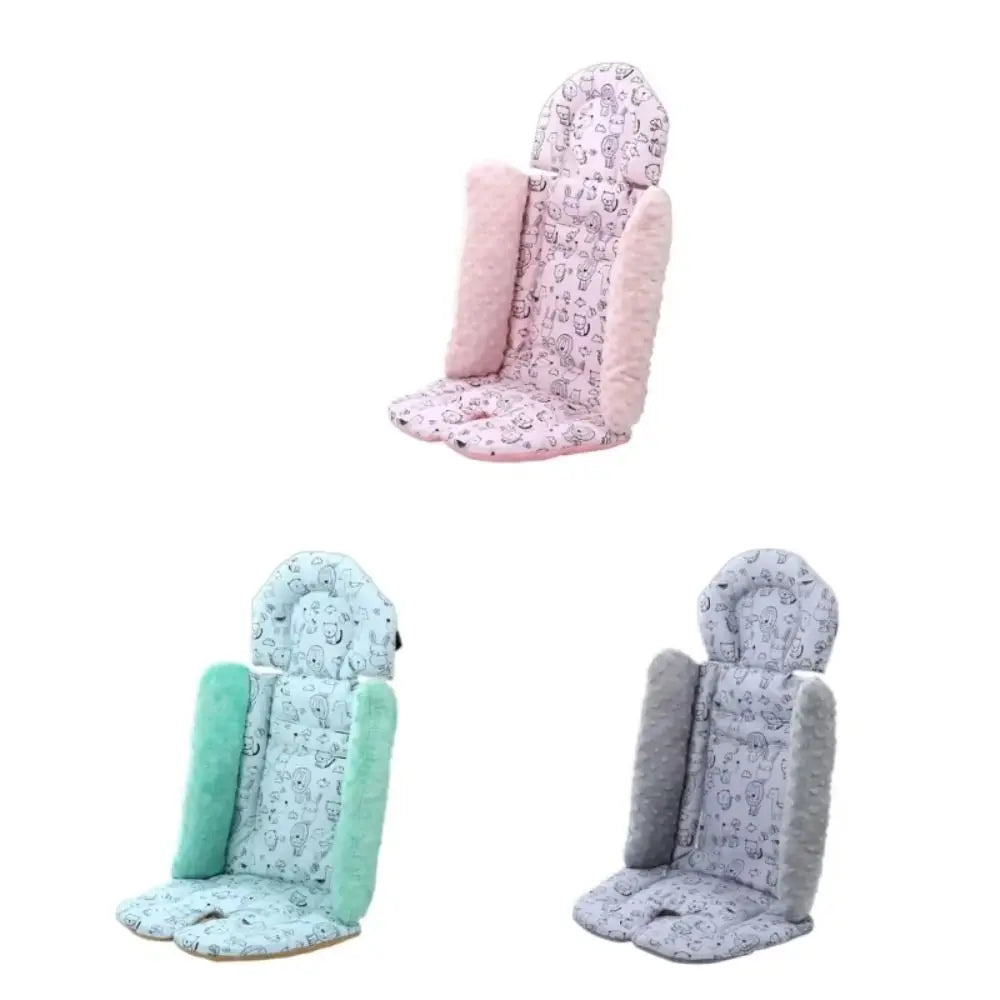 Cartoon Pattern Baby Stroller Cushion Baby Seat Cushion Stroller Accessories Pushchair Car Mat Car Seat Pram Cushion