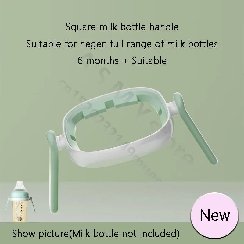 Suitable for hegen bottle accessories, storage box cover/cup cover/handle/dust cover+bottle collar/straw/square bottle universal
