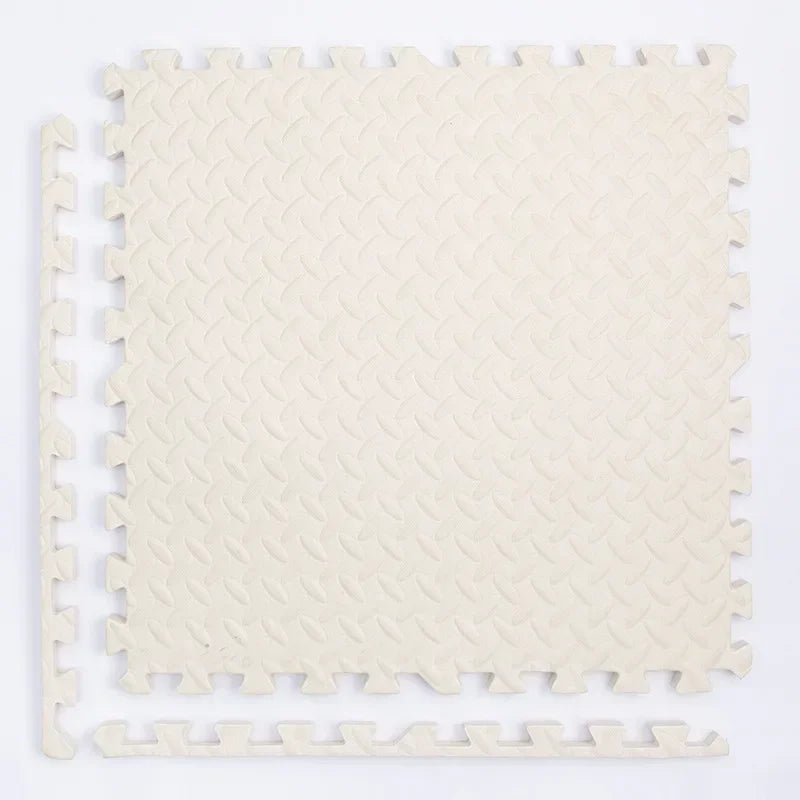 YIMINYUER Interlocking Foam Play Mat 1cm Thick Pink Pack Of 8 Or 16 For Baby Crawling And Exercise