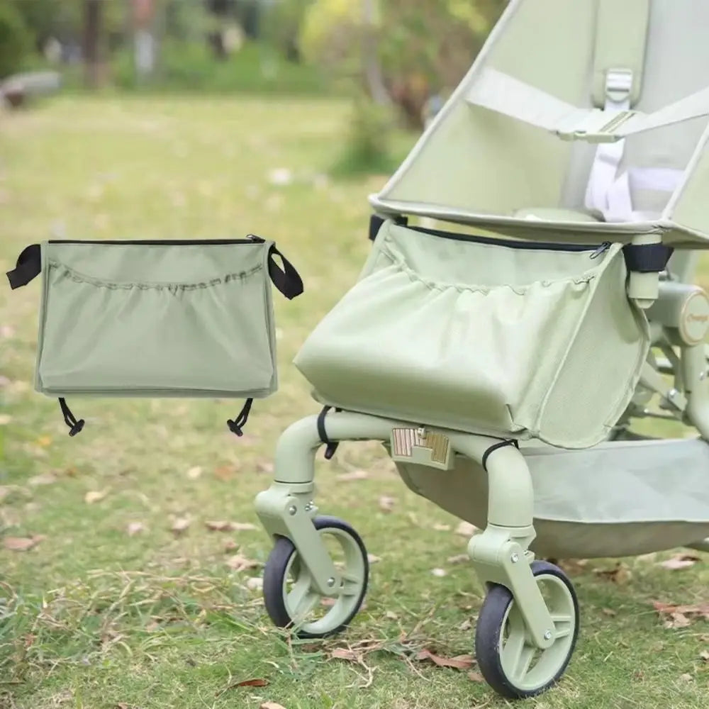Multifunction Stroller Storage Bag Large-capacity Oxford Cloth Stroller Hanging Bag Waterproof Diaper Bottle Mommy Bag