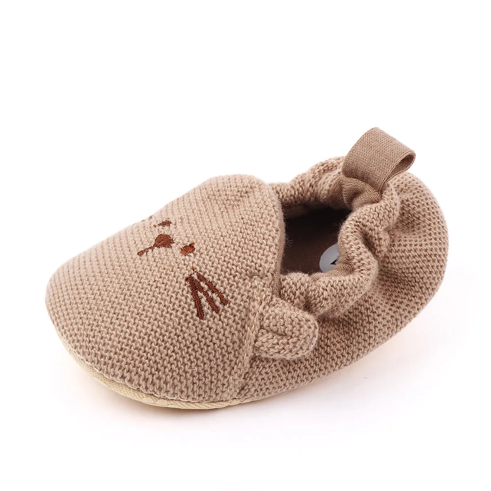 2025 Hot Selling Baby Boys And Girls First Walking Indoor Outdoor Toddler Shoes With Cute Design And High Quality Cotton Sole