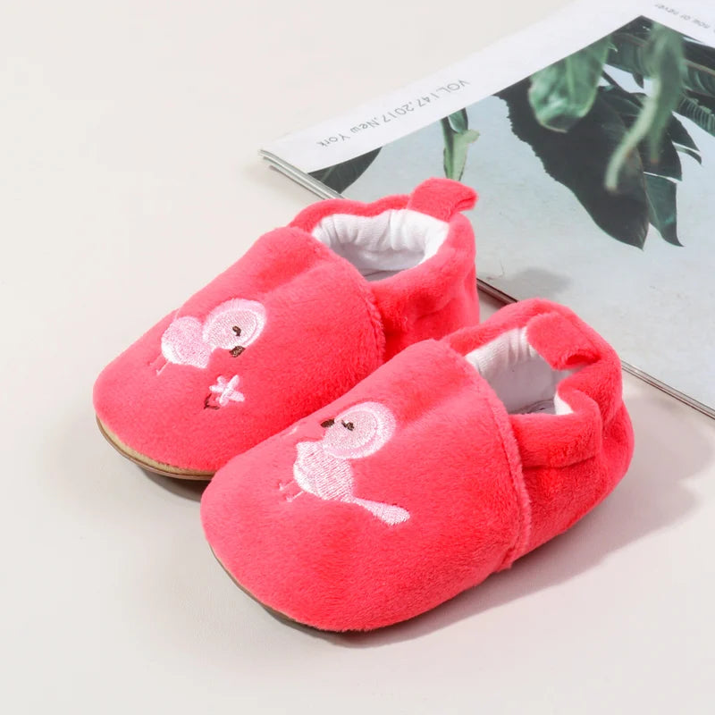 Baby Girl Boy Prewalker Shoes Spring and Autumn Cute Cartoon Animals Design Casual Anti Slip High Quality Newborn Toddler Shoes