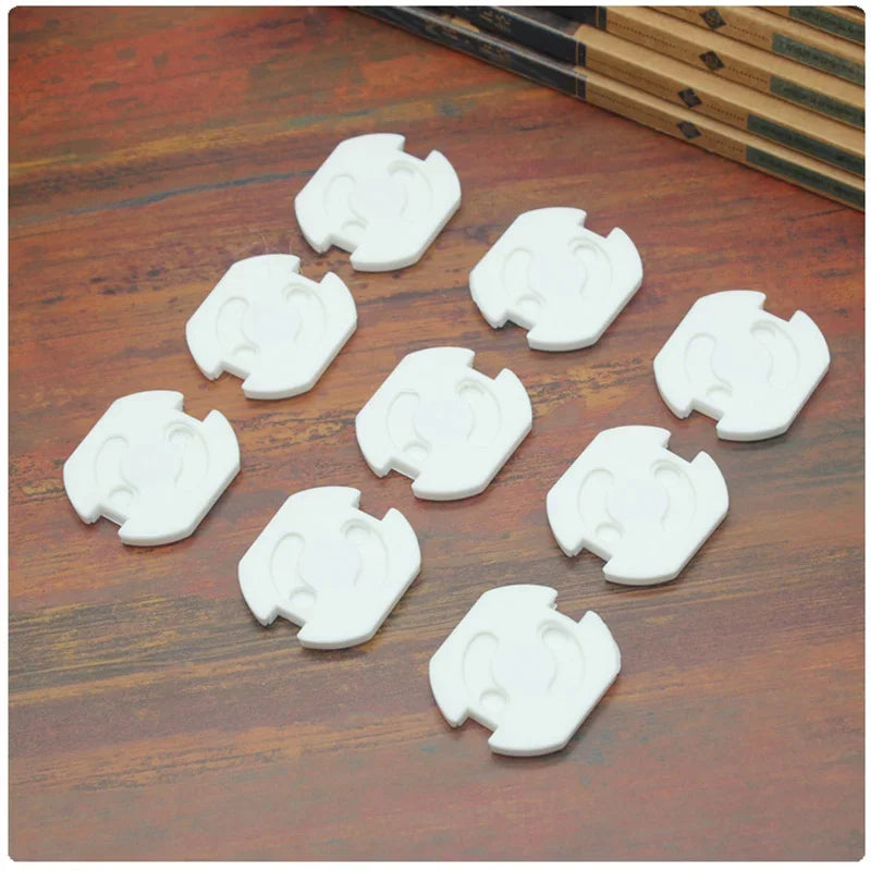 EU Power Socket Electrical Outlet Baby Kids Child Safety Guard Protection Anti Electric Shock Plugs Protector Rotate Cover
