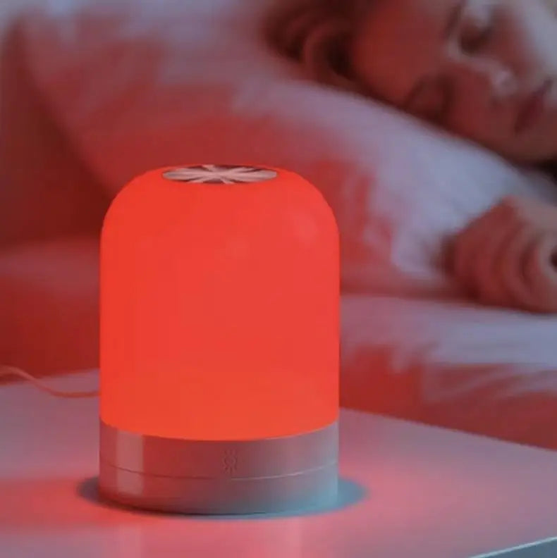 670nm Red Light Night Light Sleeping No Blue Melatonin Rechargeable Brightness Sleep Lamp Portable Eye-care Lamp