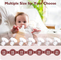 12/13/14/15/16/17/18/19/20/21/22mm Breast Pump Funnel Inserts Plug-in Different Caliber Size Converter Small Nipple Horn Adapter