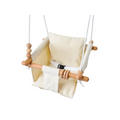 Canvas Cotton Material Safe Children Suspend Swing Toddler Hammock Swing Indoor Outdoor Hanging Seat for Comfortable Play Rest