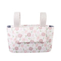 Large Capacity Baby Stroller Bag Hanging Oxford cloth Stroller Storage Hanging Bag Magnetic Button With Multiple Pockets