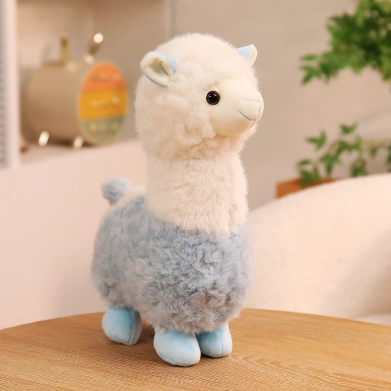 Hot Sale 30cm New Alpaca Plush Toy 3 Colors Cute Animal Doll Soft Cotton Stuffed Doll Home Office Decor Kids Girl Birthday Gift