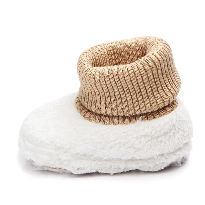 2024 New Fashion Baby Boots Soft Cotton Warm and Comfortable Classcial Style for Baby Boys and Girls 0-18 Months D0757 D0750