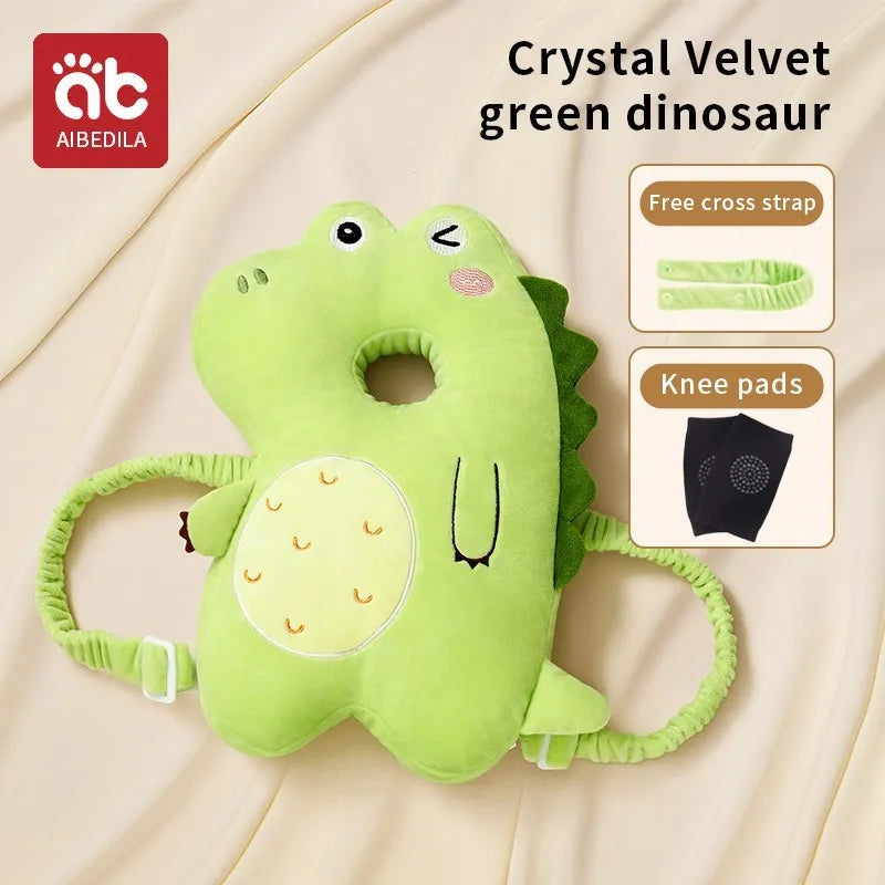 AIBEDILA Newborn Head Back Protector Pillow 33x19x6cm Learn To Walk Anti Fall Headgear
