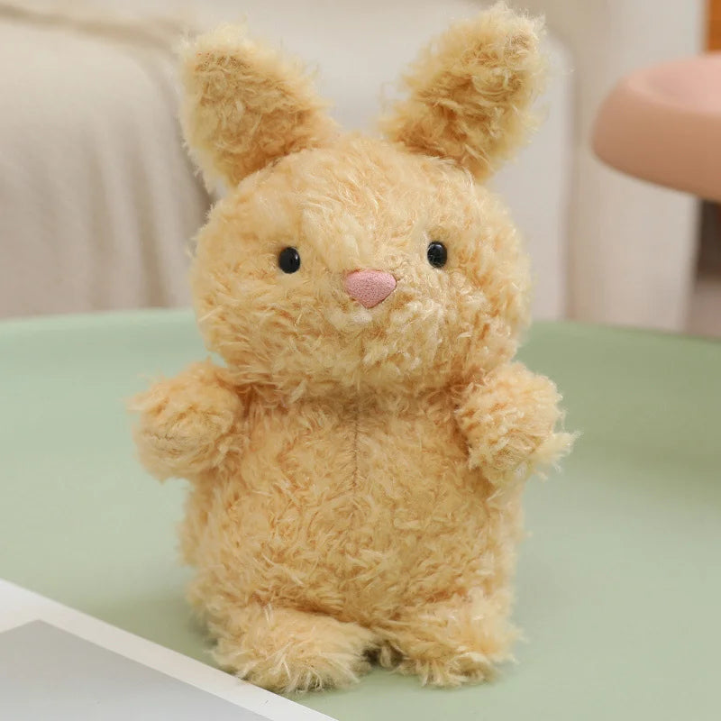 20cm Soft Furry Plush Toys Cute Stuffed Animals Fox Owl Pig Lamb Chick Duck Cuddly Companions
