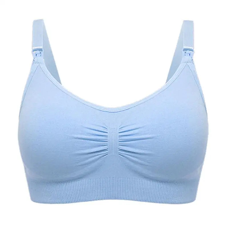Nursing Bra Boneless Maternity Breastfeeding Breathable Open Clasp Model NB01 Removable Foam Padding Back Closure