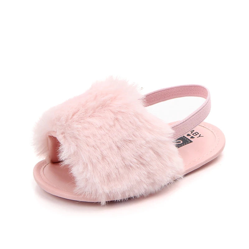 Baby Winter Soft Slipper For 0 To 18 Months Non Slip Plush Warm Shoes For Boys And Girls Model 2024