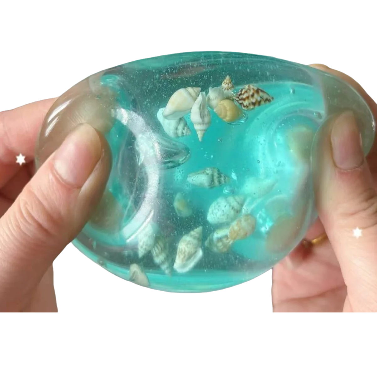 Adult Squishy Ocean Stress Balls Autism Sensory Toys for Stress And Anxiety Relief Maltose Water Ball Fidget Toys Bulk Gift