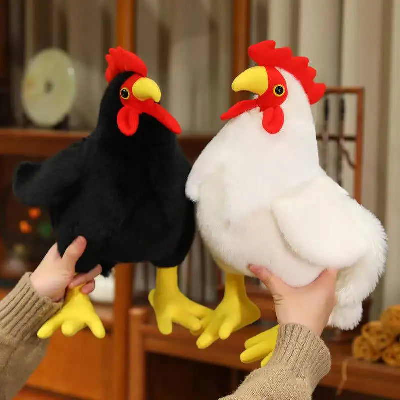 Latest Cake Bear Pendant Big Rooster Doll Kawaii Stuffed Plush Toy Doll Cartoon Anime Cute Pillow Children's Birthday Gift Doll