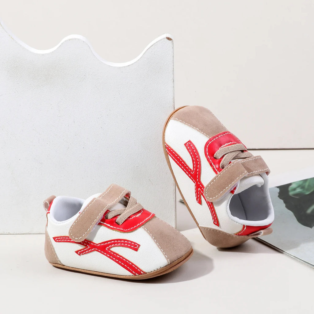 Baby Boys And Girls First Walking Indoor Outdoor Toddler Shoes Spring And Autumn High Quallity TPR Sole Soft And Comfortable