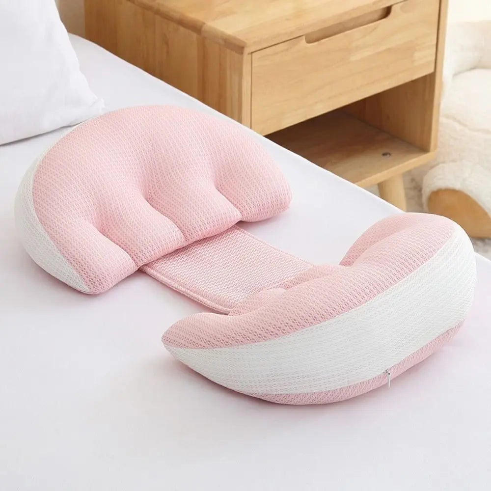 Pregnant Women's Waist Pillow U Shaped Soft Maternity Pillow Comfort Abdominal Support Pregnancy Cushion Sleeping Cushion