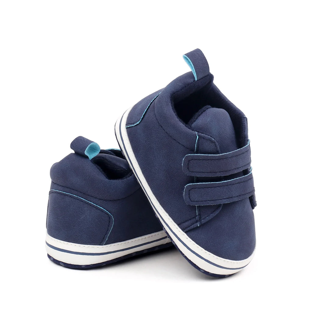 2025Hot Sale Autumn Baby Boys First Walking Indoor Outdoor Toddler Shoes With High Quality TPR Sole For 0-18M Fashionable Design