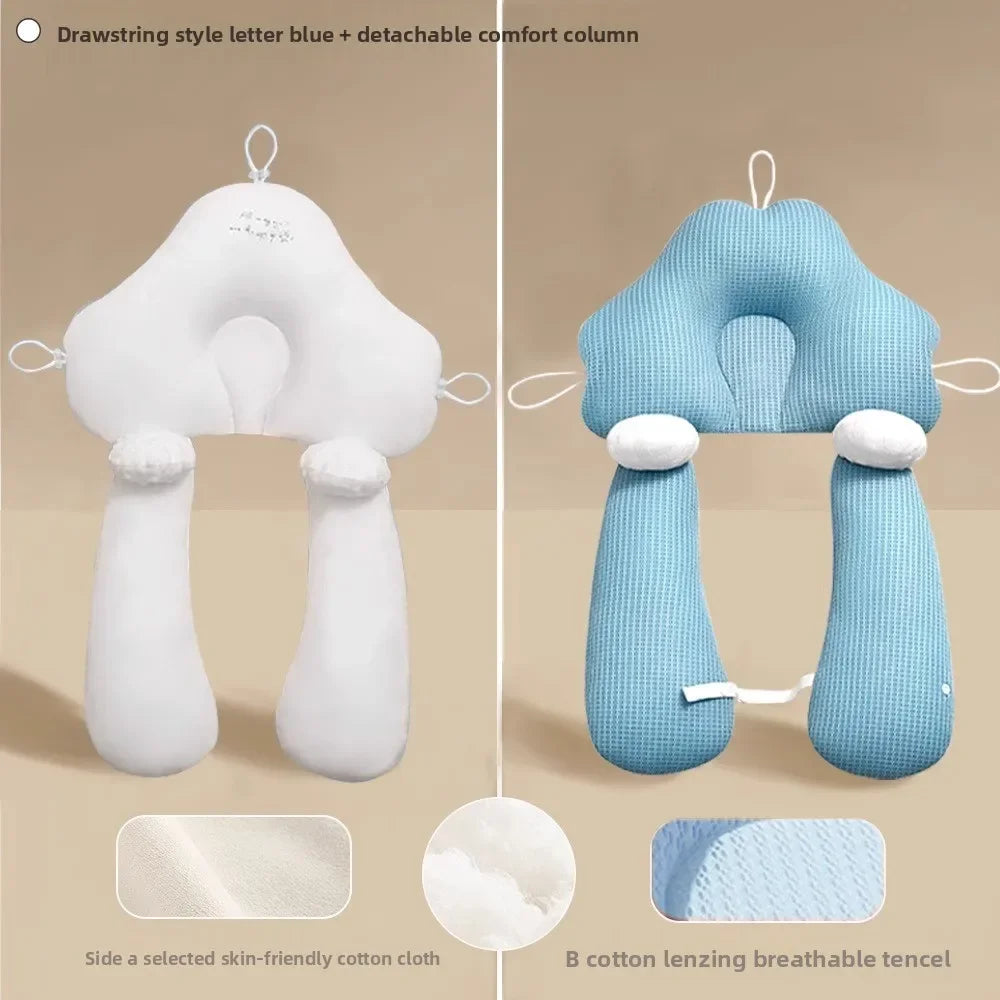 Newborn Head Deviation Prevention Pillow With Double Sided Soothing Baby Pillow For 0 To 24 Months