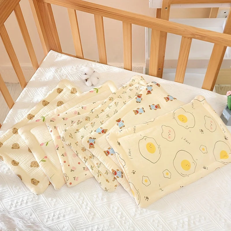 Napping for Newborn Sweat Absorption Breathable Cotton Baby Universal Pillow
