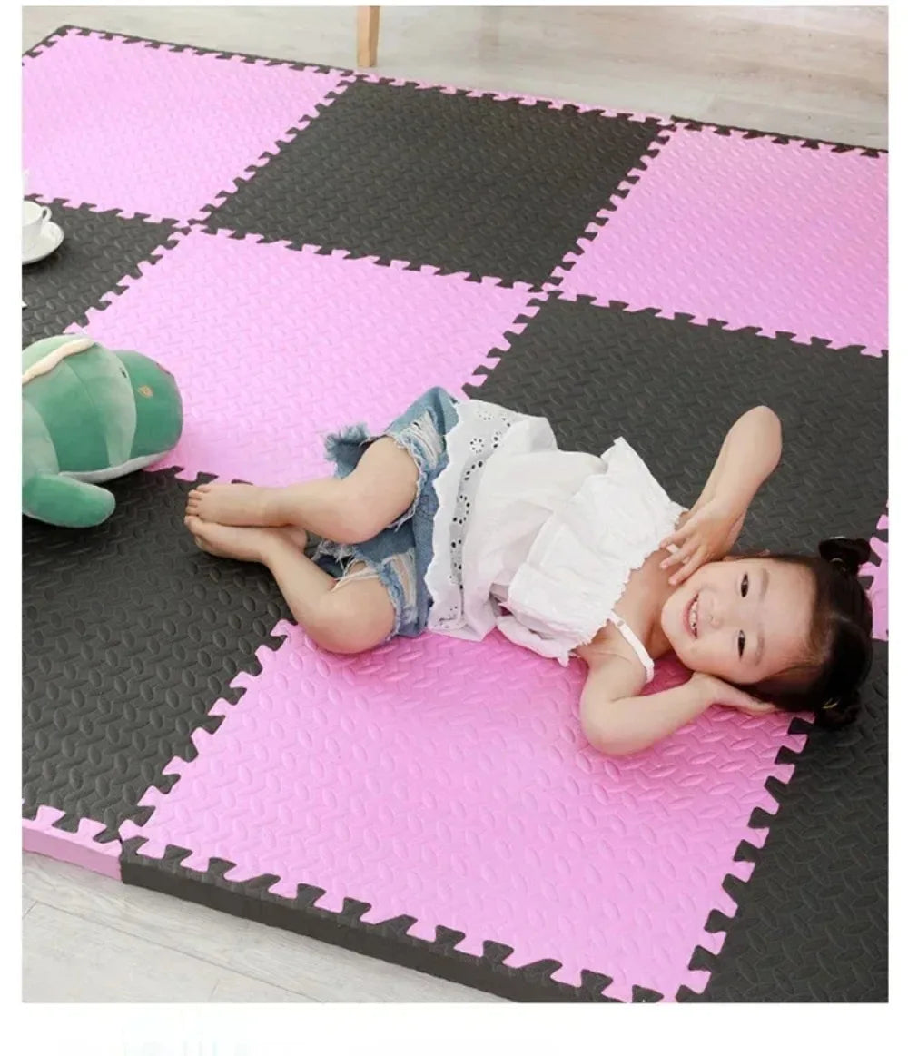 8Pcs/16Pcs 30x30x1cm Baby Puzzle Floor Mat Anti-slip Kids Carpet Bebe Mattress EVA Foam Water Proof Baby Play Mat for Children