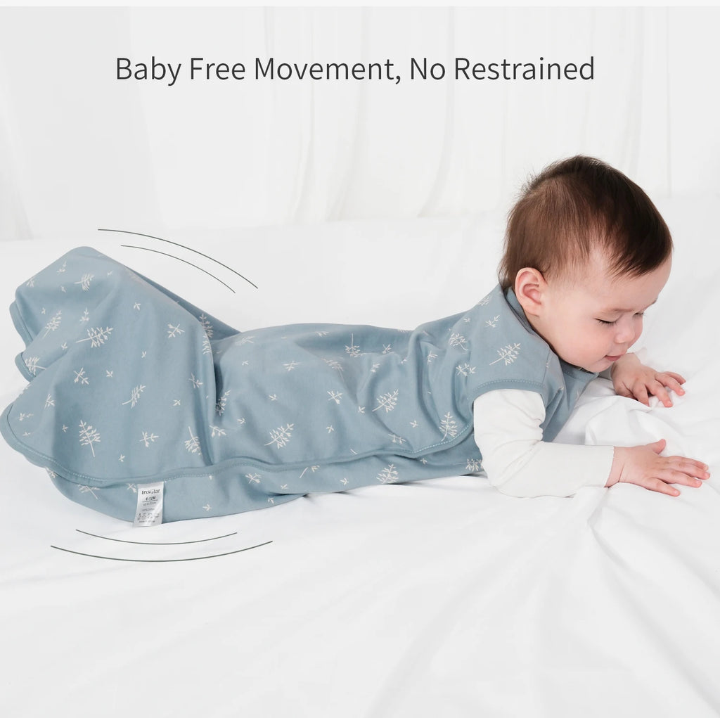 Insular Baby Sleep Sack Sleepping Bag Unisex Sleeveless 100% Cotton Wearable Bedding Blanket Suit Summer Soft For Baby Toddler