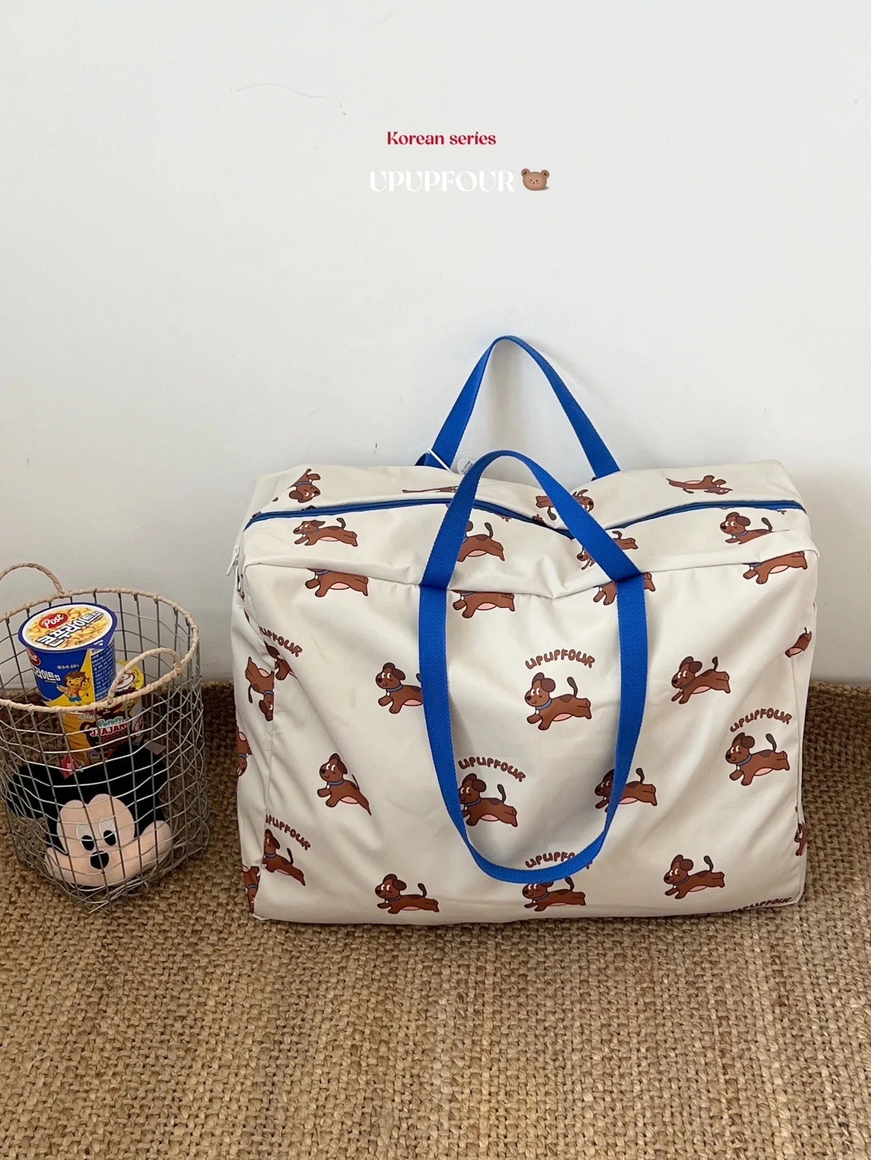 Large Capacity Quilt Storage Bag Baby Items Waterproof Mommy Travel Bag Family Clothing Diapers Organizer Cute Kids Storage Bag