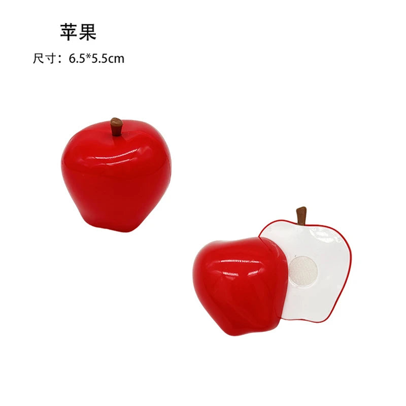 Montessori Chechele Educational Toy Gift Box Paste Simulation Durian Grapefruit Cherry