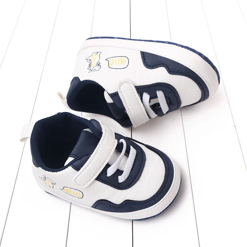 2025 New Style Spring and Autumn Baby Shoes for 0-18 Months Front Step Baby Soft-Tread Casual Shoes Cute Design BB2313