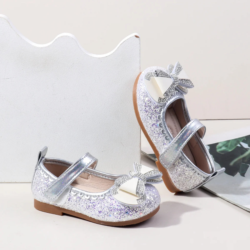 2025 Summer And Autumn Baby Girls First Walking Toddler Shoes Fashion Sequins Baby Girl Sandals For 0-3Y Kids Princess Shoes