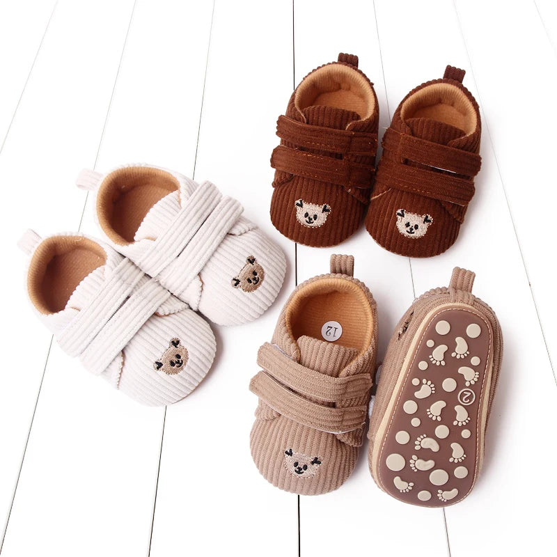 2025 Boys Girls Shoes With Anti-Slip Properties Featuring Cartoon Trendy Designs Suitable For Infants for Learning to Walk