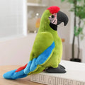 Hot Simulation Soft Toys Lifelike Grey Cockatiel Plush Toys Real Life Soft Yellow Parrot Birds Stuffed Animals Toy Dolls Gifts