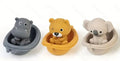 Silicone Baby Bath Toys Set - Sensory Water Play for Bathtub, Pool & Shower, Encourages Toddler Pretend Play and Early Developme