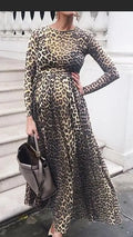 Maternity Long-sleeved Dress