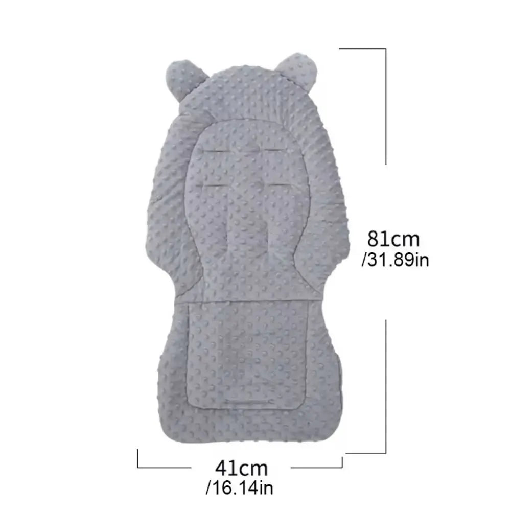 Portable Cotton Baby Stroller Cushion Multi-function Windproof Trolley Mattress Warm Washable Pushchair Car Mat All Seasons
